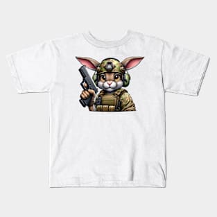 Tactical Rabbit Kids T-Shirt